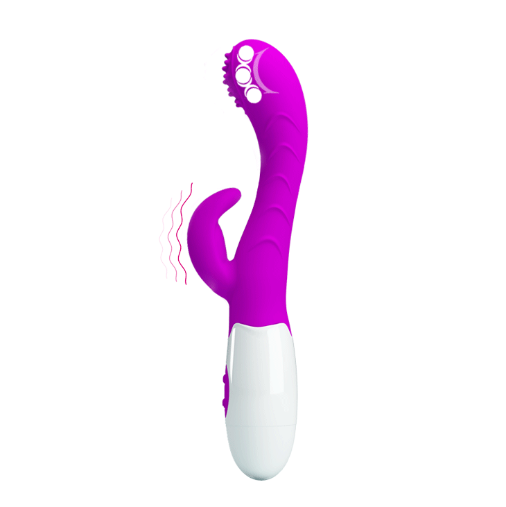 Silikonvibrator med G-punktsstimulering och 7 vibrationslägen