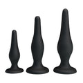 Pretty Love Mini Anal Kit 3-pack svart