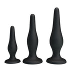 Pretty Love Mini Anal Kit 3-pack svart