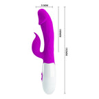 Pretty Love Rabbit vibrator 30 lägen lila