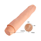 Lybaile Realistisk vibrator med vibration hudfärgad
