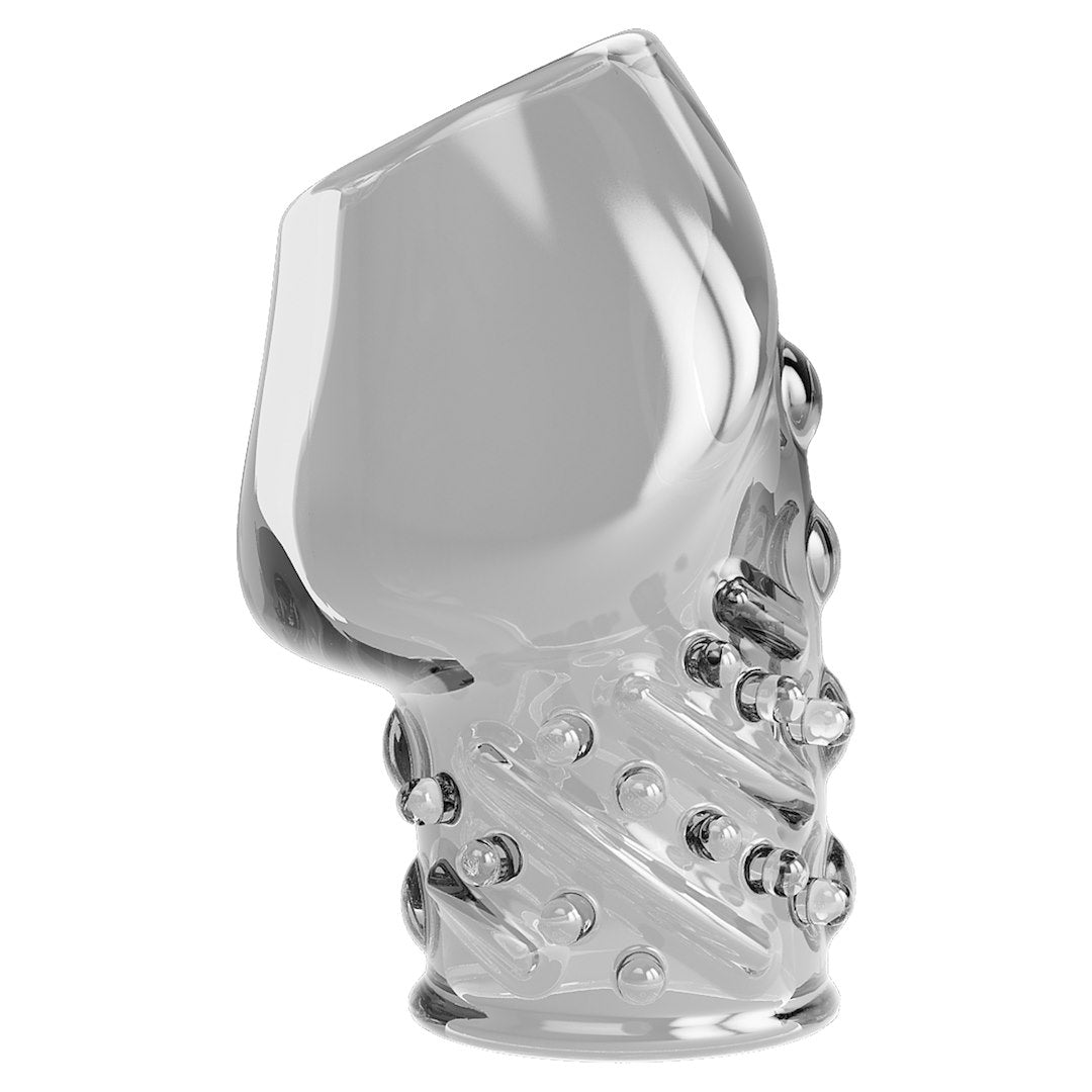 Förlängande penisring / TPR-nasadka – Transparent