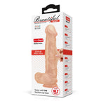Lybaile Realistisk dildo XL med sugpropp hudfärgad