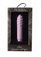 Bullet vibrator i silikon – Je Joue Duet med dubbla ytor (Rosa/Lila)