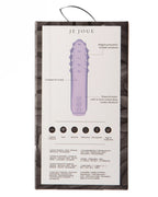 Bullet vibrator i silikon – Je Joue Duet med dubbla ytor (Rosa/Lila)