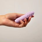 Bullet vibrator i silikon – Je Joue Duet med dubbla ytor (Rosa/Lila)