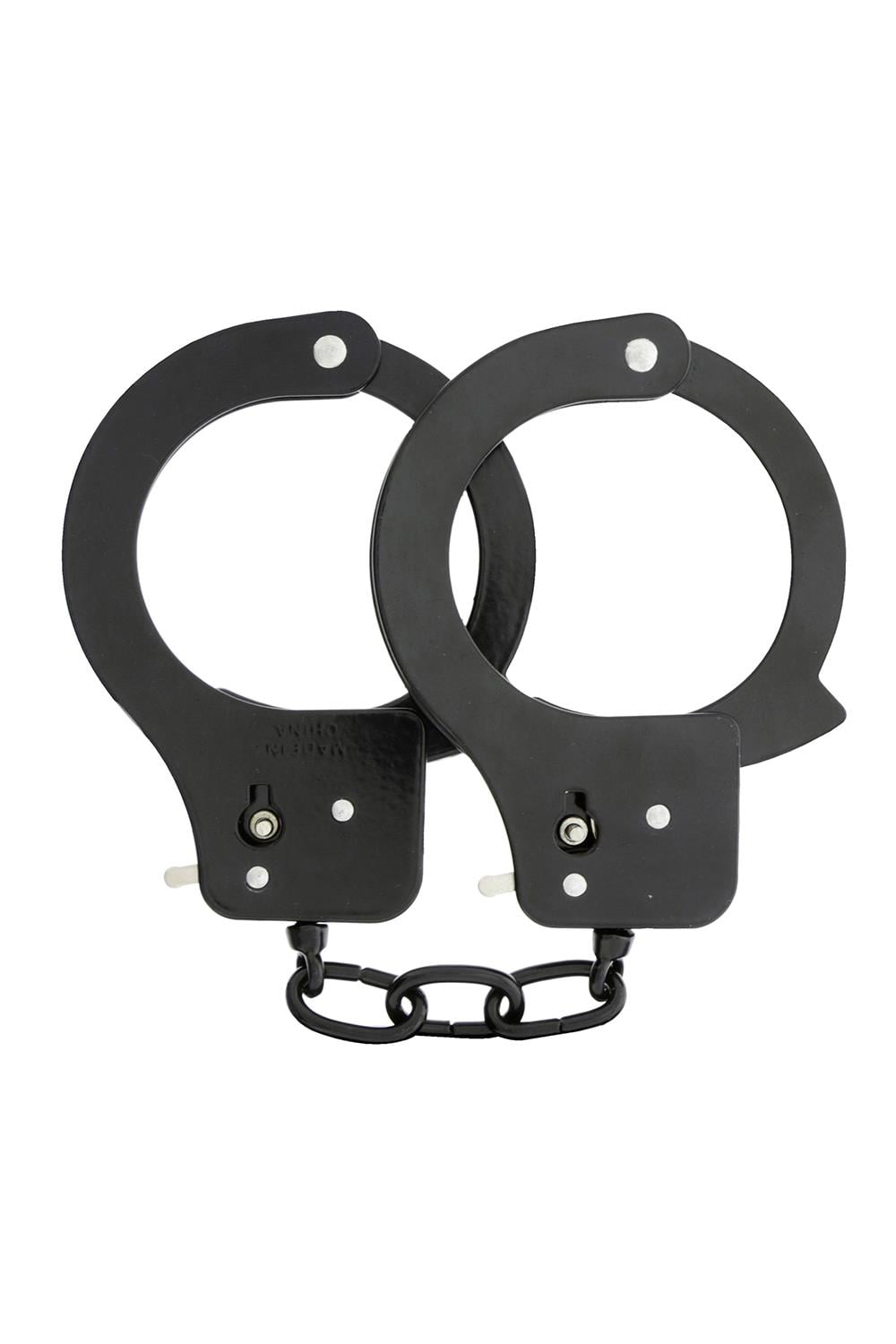 Dreamtoys All Time Favorites Metal Cuffs svart BDSM-tillbehör