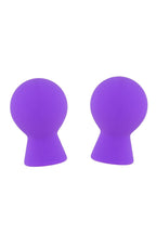 Dreamtoys Essentials Nipple Suckers Purple glidmedel