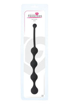 Dreamtoys All Time Favorites Four Beads Anal Black svart analprodukt