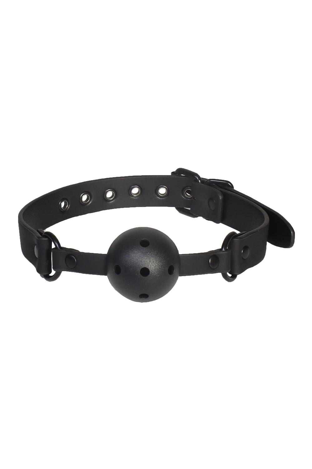 Dreamtoys Blaze Ball Gag Black svart