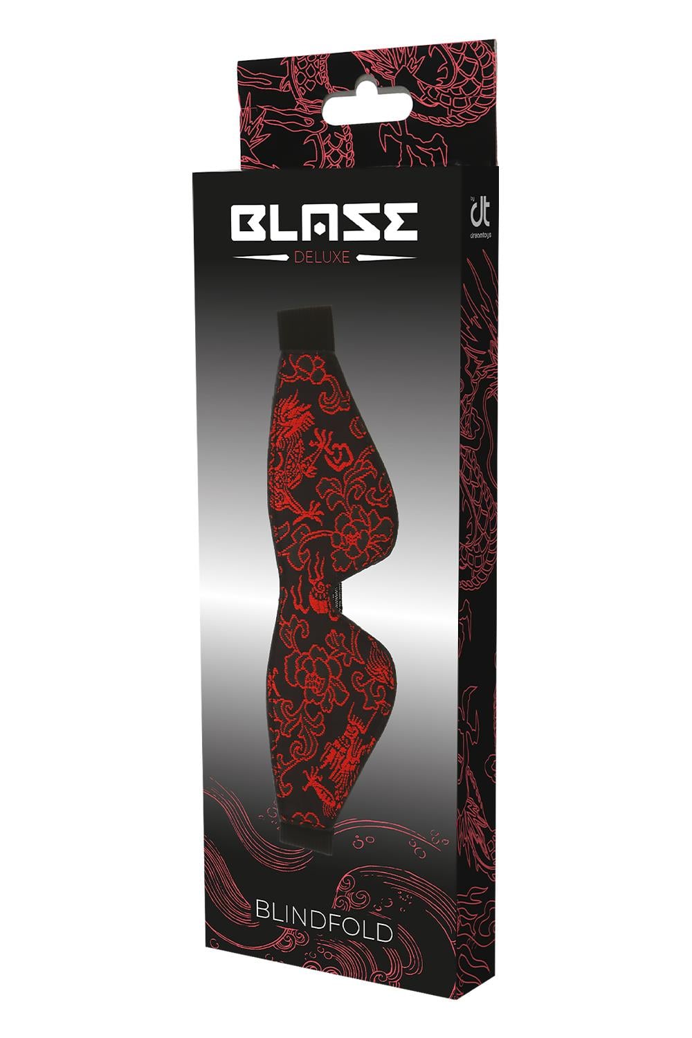 Dreamtoys Blaze Deluxe Blindfold röd