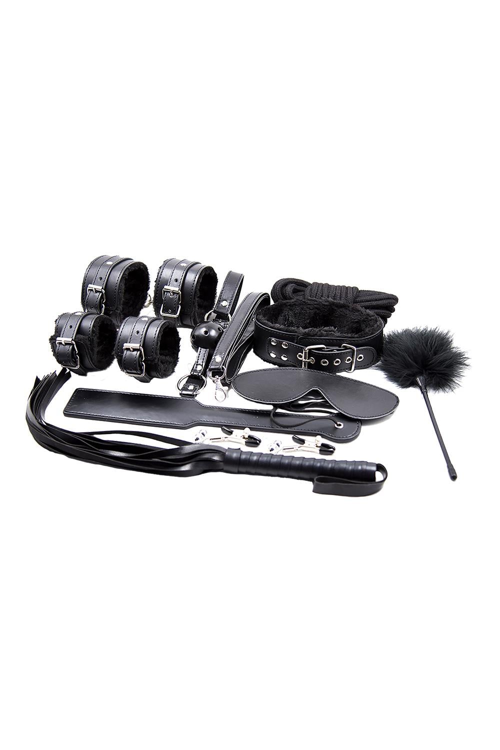 Dreamtoys Blaze Ultimate Bondage Set svart penisring