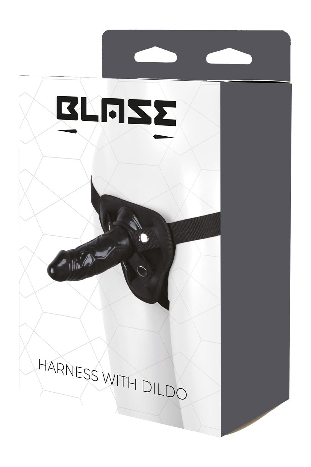 Dreamtoys Blaze Harness With Dildo svart