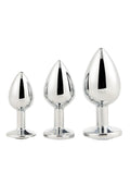 Dreamtoys Gleaming Love Silver Plug Set analprodukt