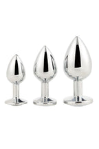 Dreamtoys Gleaming Love Silver Plug Set analprodukt
