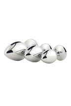 Dreamtoys Gleaming Love Silver Plug Set analprodukt