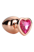 Dreamtoys Gleaming Love Rose Gold Plug Small guld analprodukt