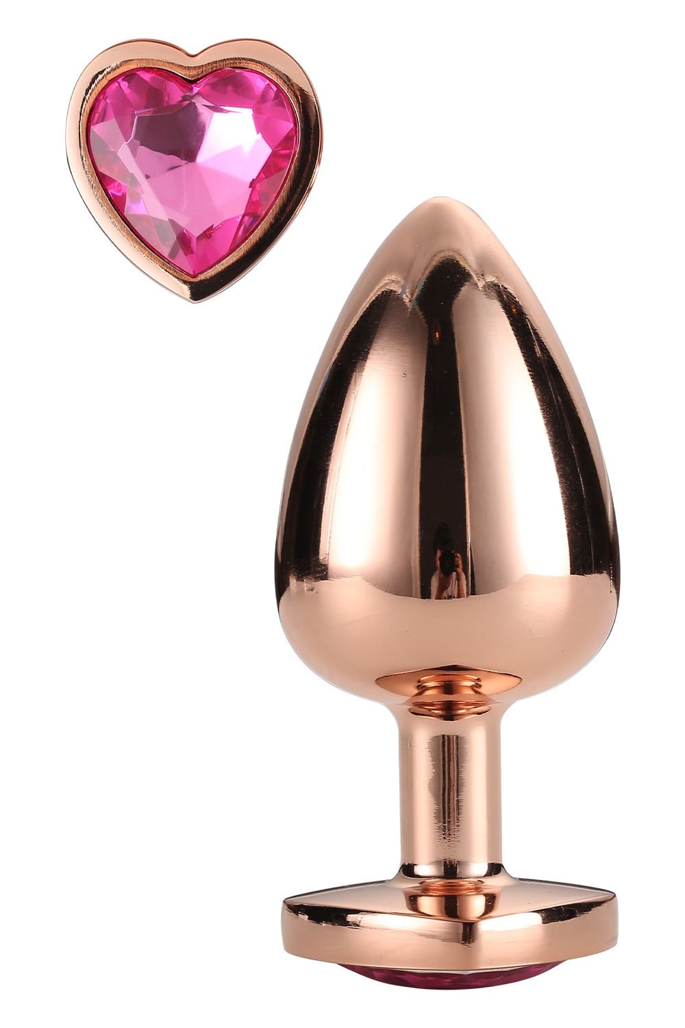 Dreamtoys Gleaming Love Rose Gold Plug Small guld analprodukt
