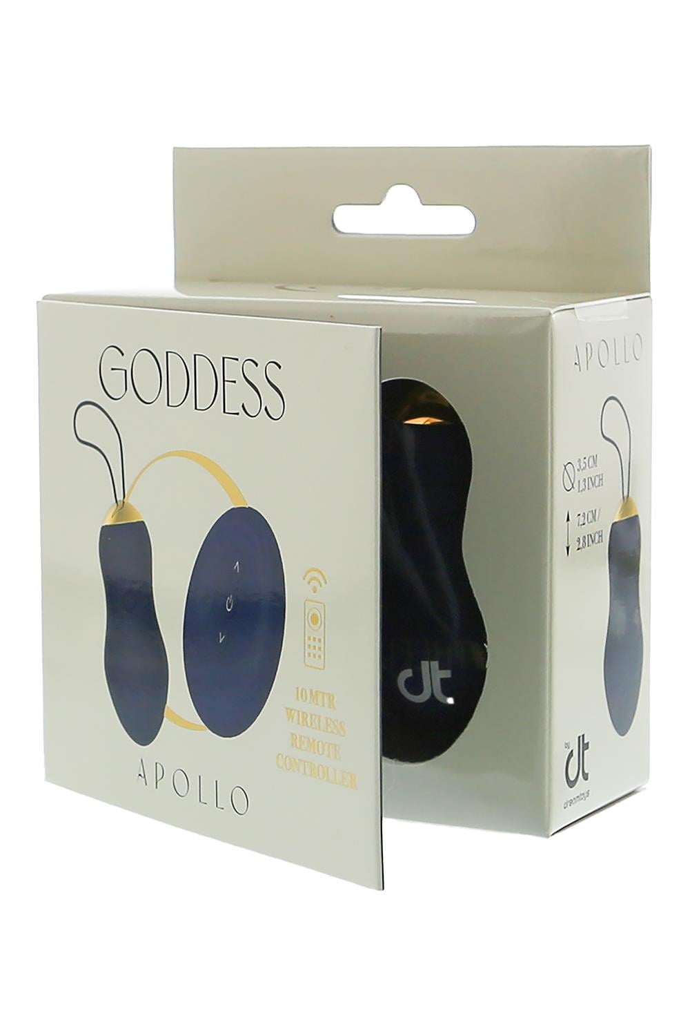 Dreamtoys Goddess Collection Apollo blå vibrator