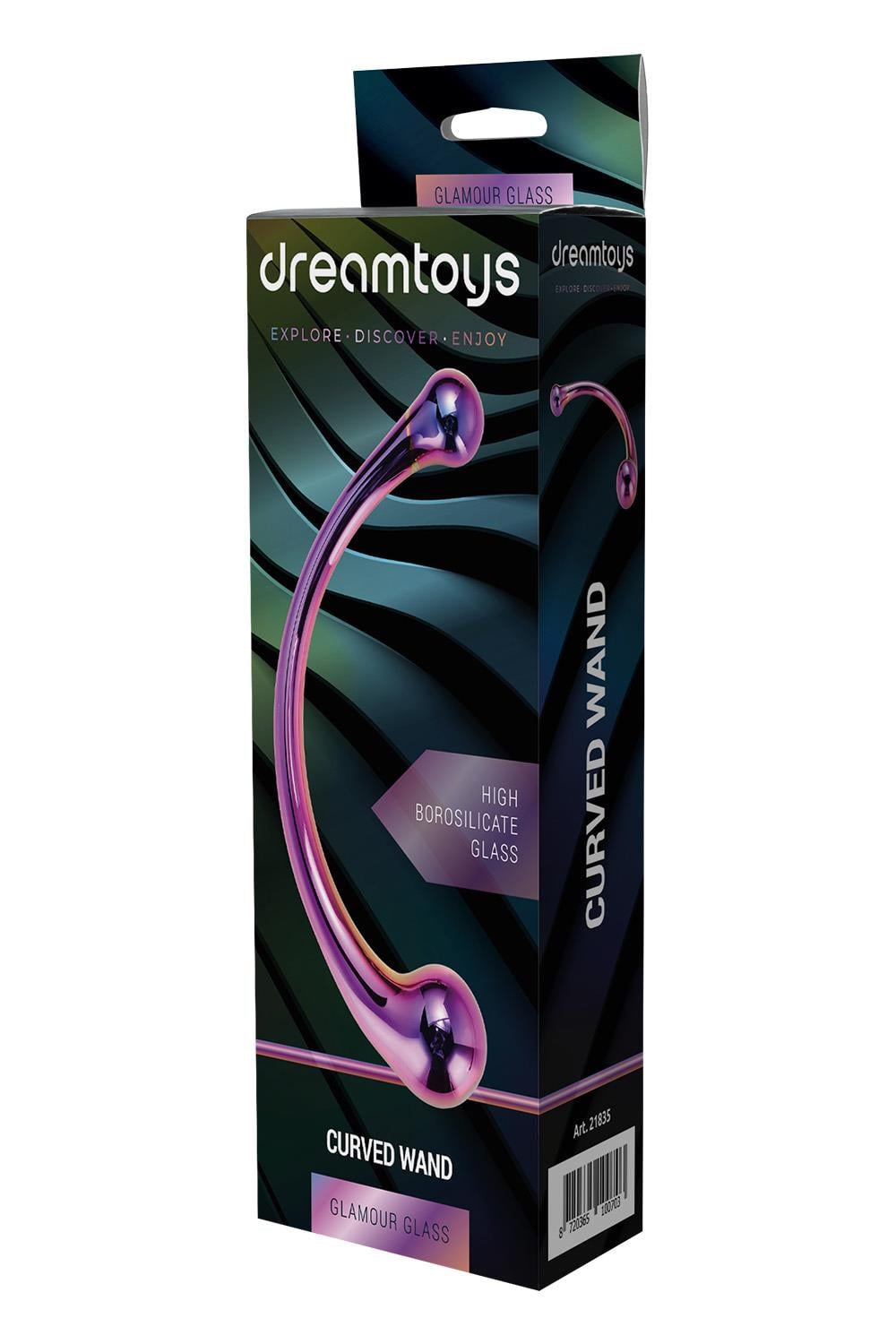 Dreamtoys Glamour Glass Curved Wand glidmedel