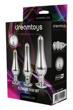 Dreamtoys Gleaming Love Pleasure Set Silver analprodukt