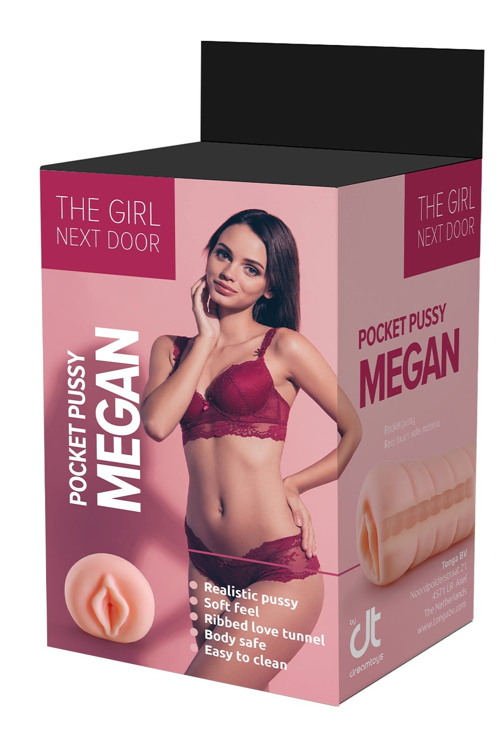 Dreamtoys The Girl Next Door Megan hudfärgad masturbator