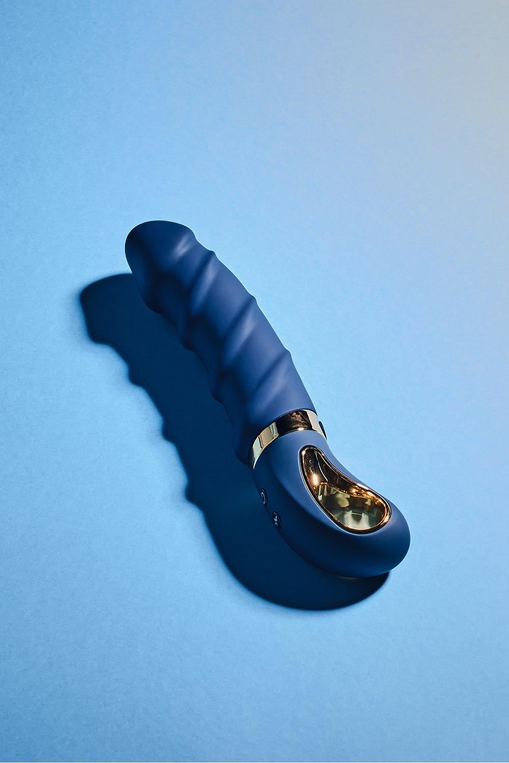 Dreamtoys Goddess Collection Belenos blå G-punktsvibrator
