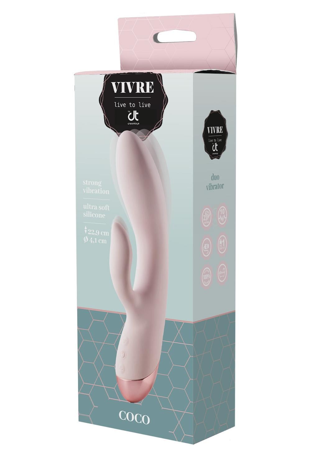 Dreamtoys Vivre Duo Vibe Coco rosa vibrator