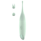 Dreamtoys Glam Pin Point Stimulator grön massageprodukt