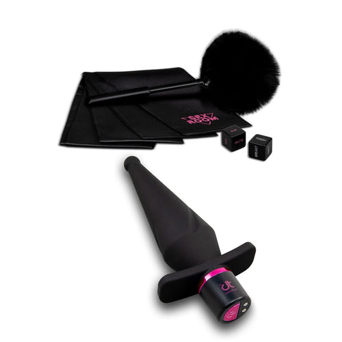 Dreamtoys Sex Room Anal Play Kit svart analprodukt
