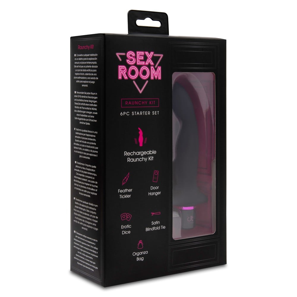 Dreamtoys Sex Room Prostate Play Kit svart massageprodukt