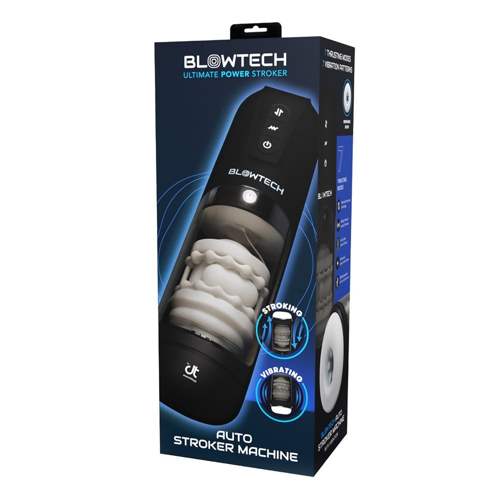Dreamtoys Blowtech Auto Stroker Machine svart masturbator