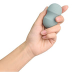 Dreamtoys Nude Blossom Travel Massager grön massageprodukt