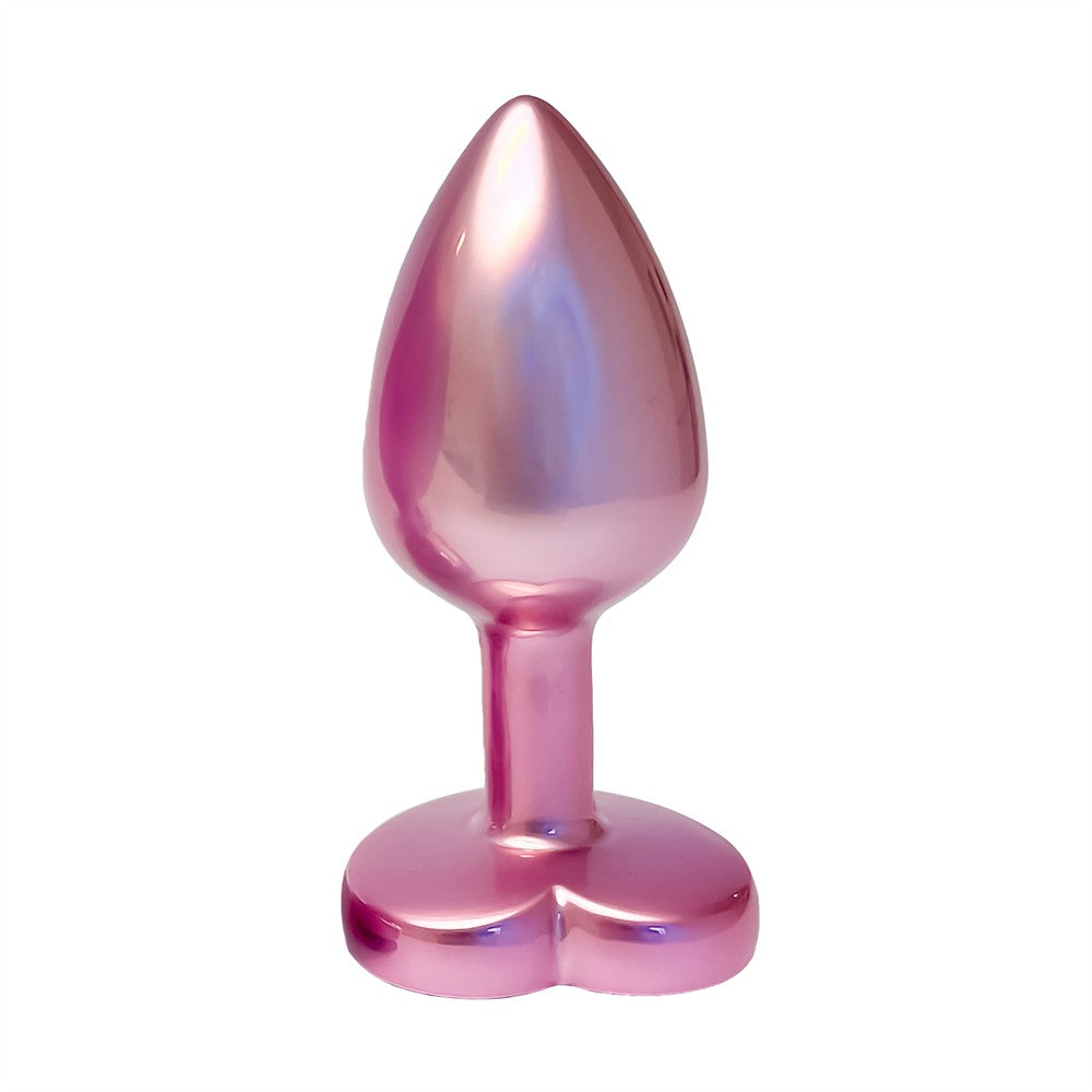 Stor analplugg med hjärtformad dekorsten från Dreamtoys