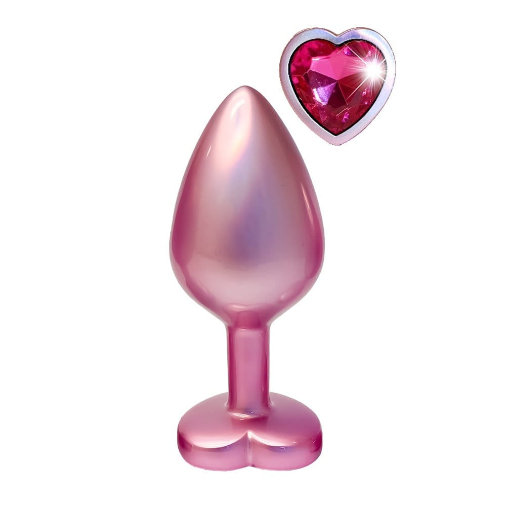 Dreamtoys Gleaming Love Pearl Pink Plug Medium rosa analprodukt