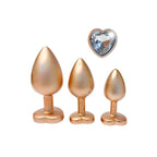 Dreamtoys Gleaming Love Pearl Gold Plug Set guld analprodukt