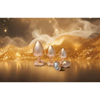 Dreamtoys Gleaming Love Pearl Gold Plug Set guld analprodukt