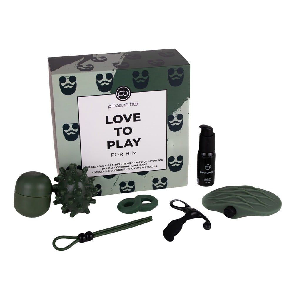 Dreamtoys Pleasure Box Love To Play For Him glidmedel