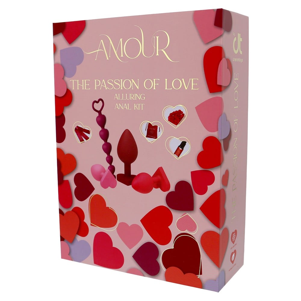 Dreamtoys Amour The Passion Of Love Alluring Anal Kit glidmedel
