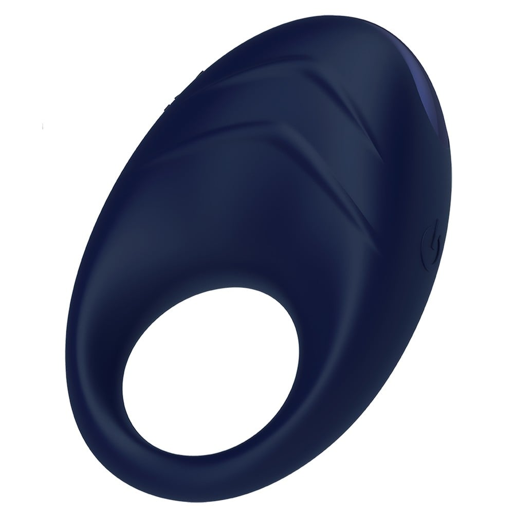 Dreamtoys Glam Vibrating Cockring blå penisring