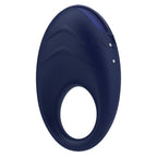 Dreamtoys Glam Vibrating Cockring blå penisring