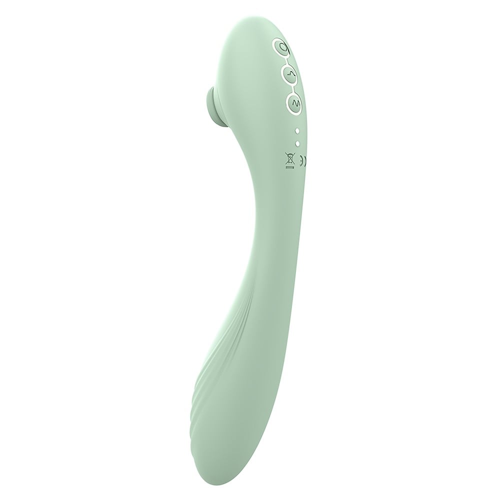 Dreamtoys Glam Ultimate Tapping Vibe grön massageprodukt