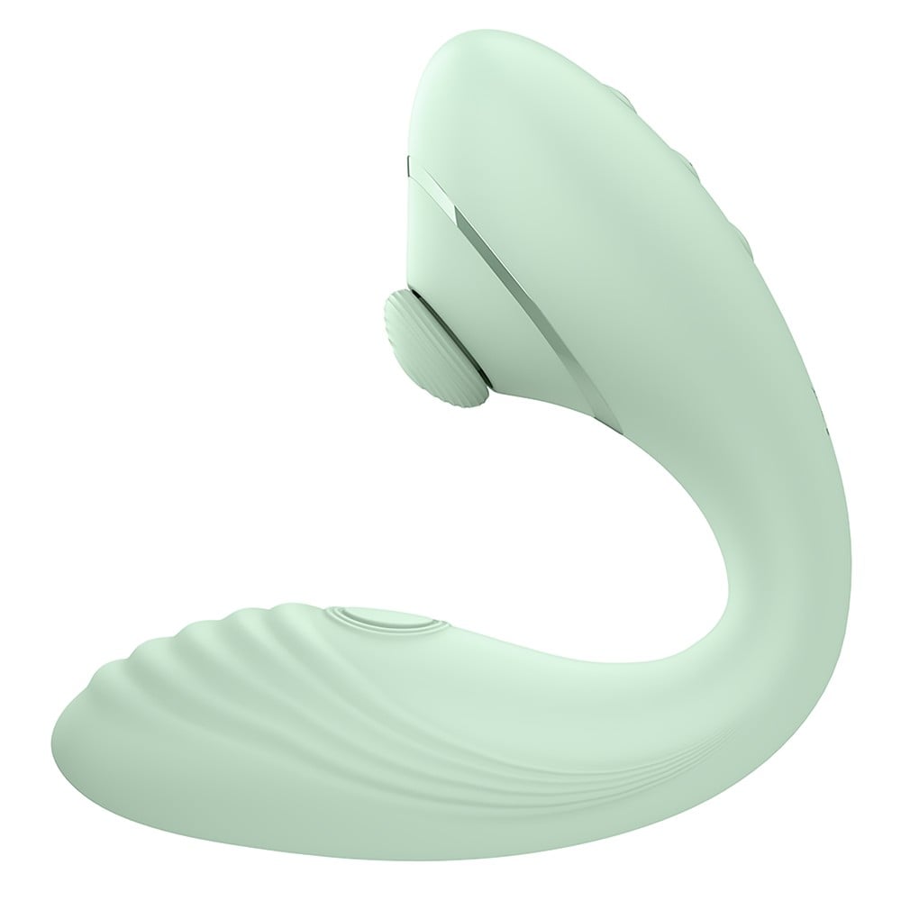 Dreamtoys Glam Ultimate Tapping Vibe grön massageprodukt