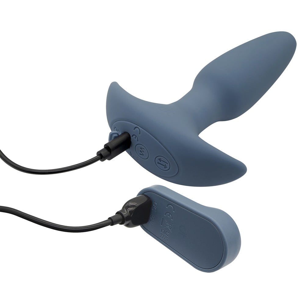 Dreamtoys Pulz Phoebe Up & Down Anal Vibrator With Remote Control blå