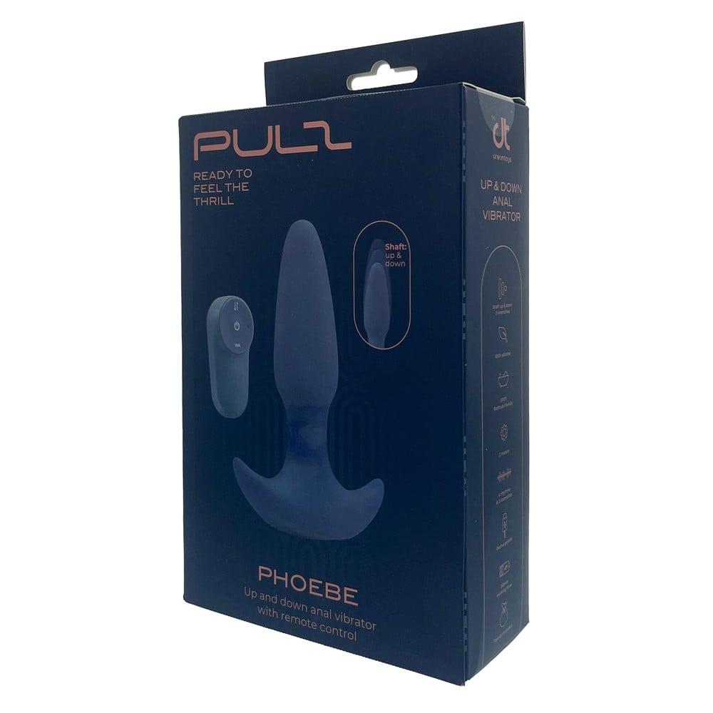 Dreamtoys Pulz Phoebe Up & Down Anal Vibrator With Remote Control blå