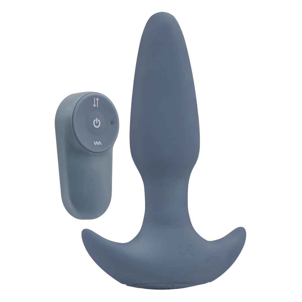 Dreamtoys Pulz Phoebe Up & Down Anal Vibrator With Remote Control blå