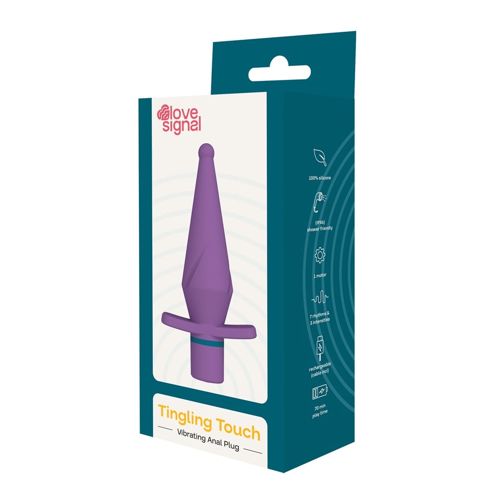 Dreamtoys Love Signal Tingling Touch lila vibrator