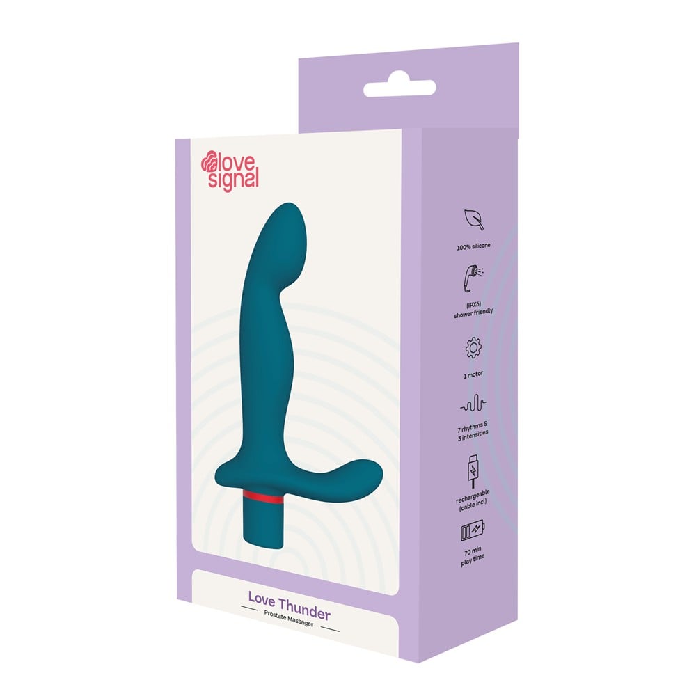 Dreamtoys Love Signal Love Thunder grön massageprodukt