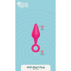 Dreamtoys Love Signal Soft Start Plug rosa analprodukt