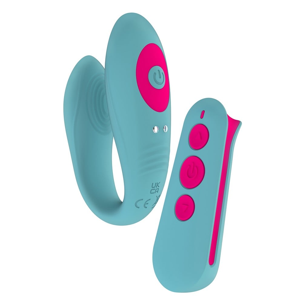 Dreamtoys Love Signal Lover's Vibe blå vibrator